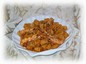 Mezzi rigatoni al sugo con scampi